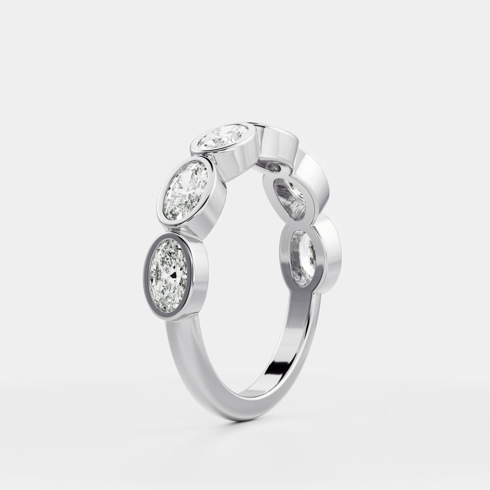 
                      
                        The Harper Ring - Horizontal Oval Bezel Ceremonial Ring
                      
                    