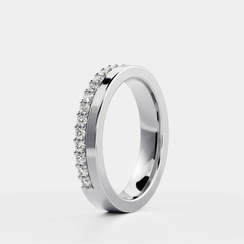 
                      
                        The Nara Ring - Pavé Edge Statement Ceremonial Ring
                      
                    