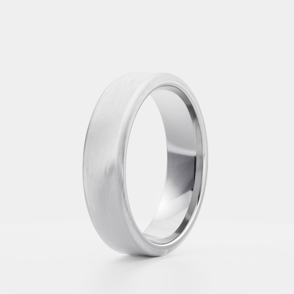 
                      
                        The Arlo Ring - Brushed Soft Chamfered Edge Men’s Ceremonial Band
                      
                    