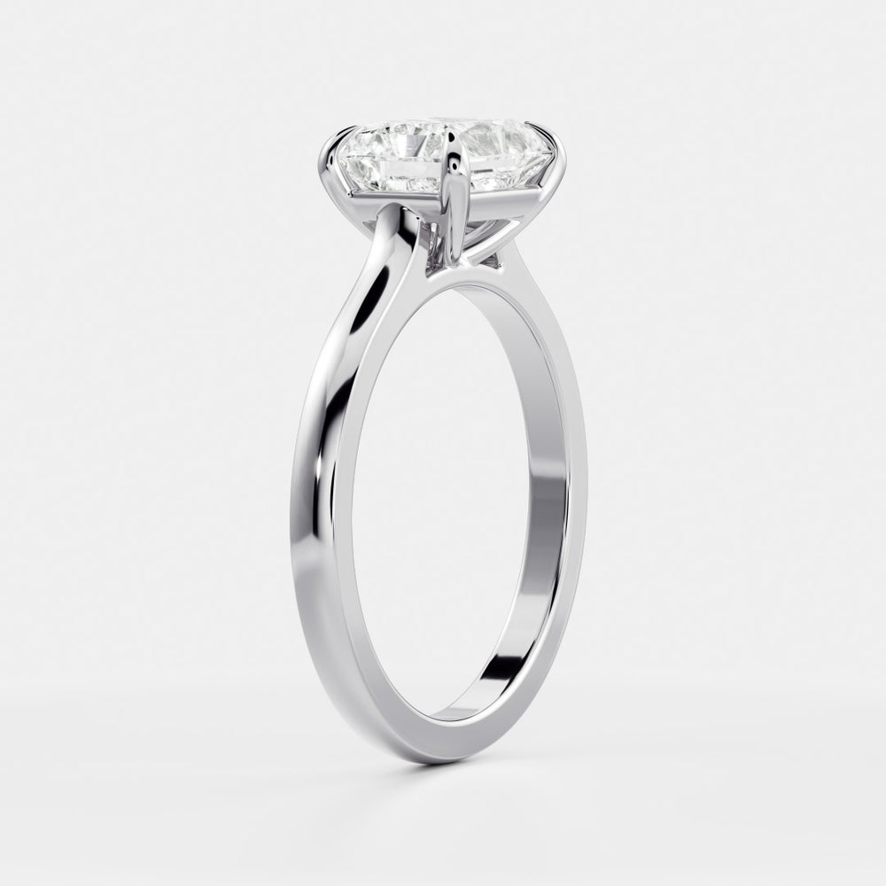 
                      
                        The Vienna Ring -  East-West Radiant Cathedral Solitaire
                      
                    