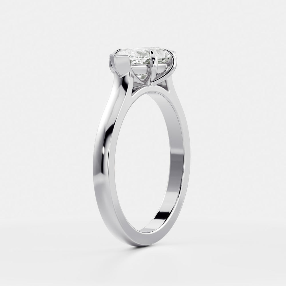 
                      
                        The Arie Ring - East-West Marquise Cathedral Solitaire
                      
                    