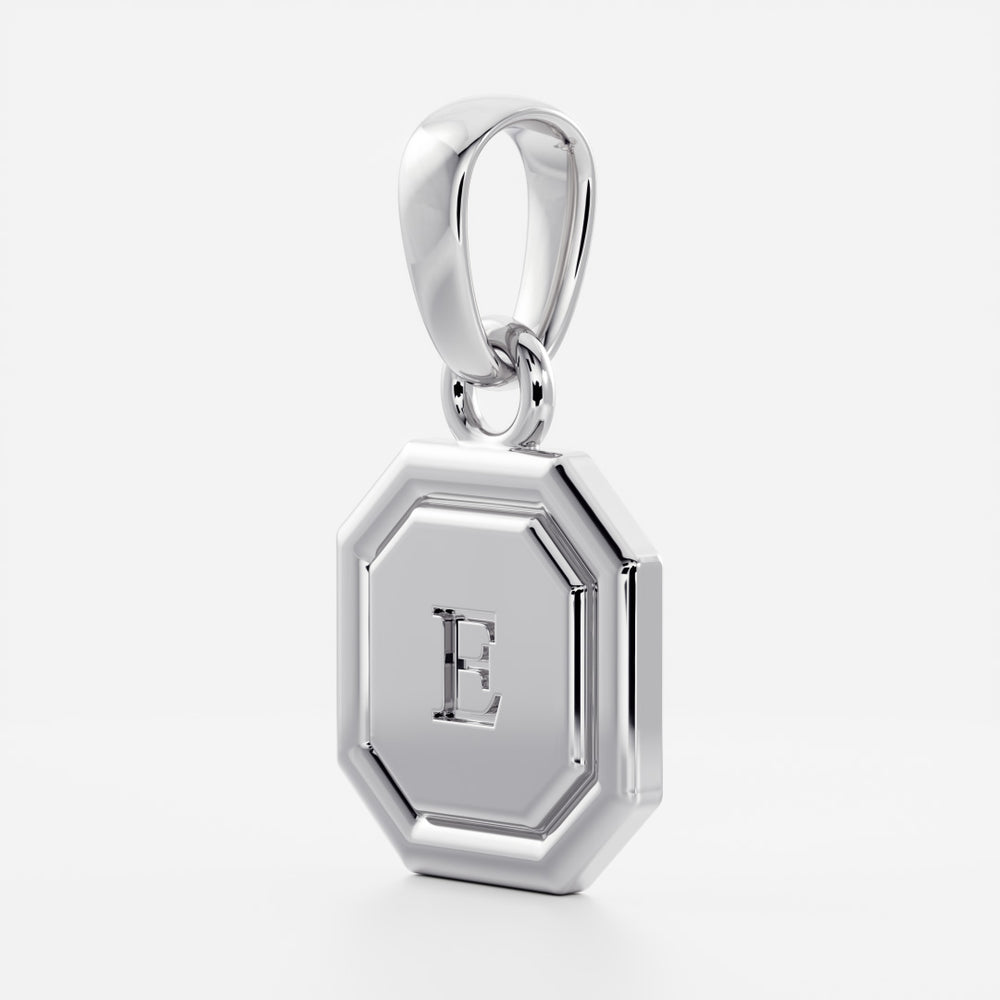 
                      
                        The Signature Octagon Letter Pendant
                      
                    