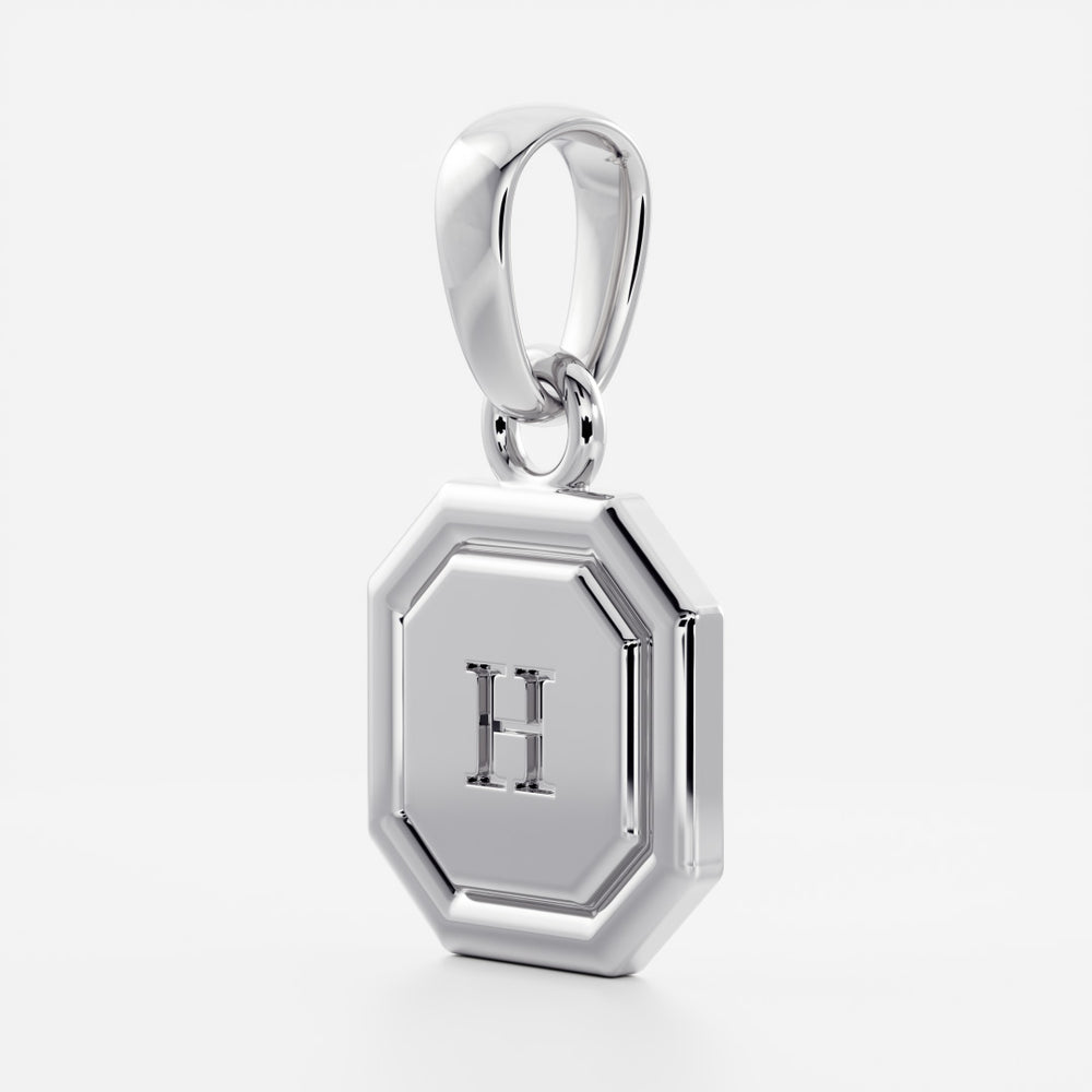 
                      
                        The Signature Octagon Letter Pendant
                      
                    
