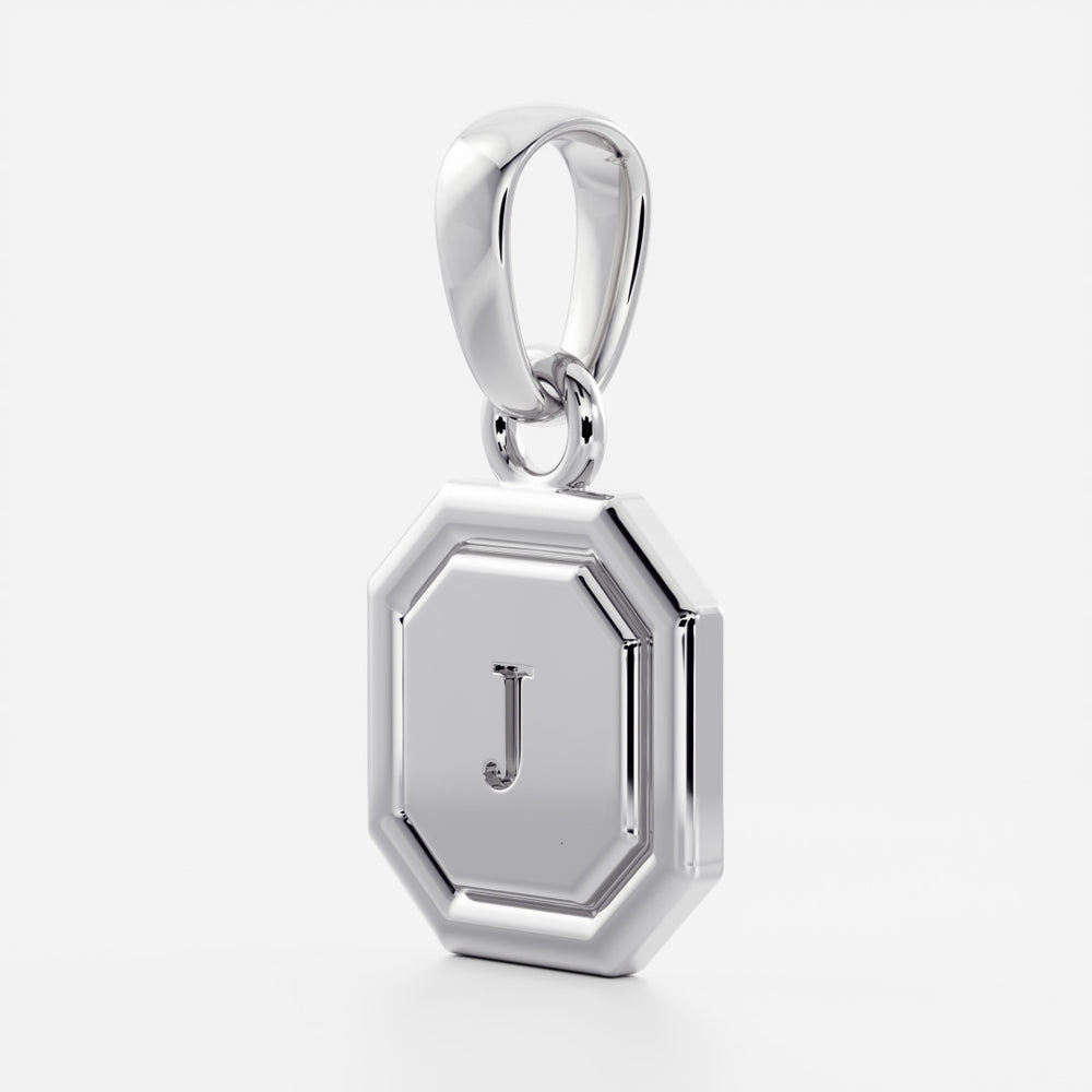 
                      
                        The Signature Octagon Letter Pendant
                      
                    