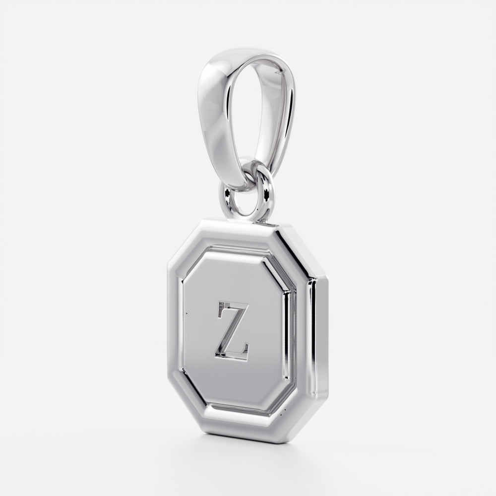 
                      
                        The Signature Octagon Letter Pendant
                      
                    