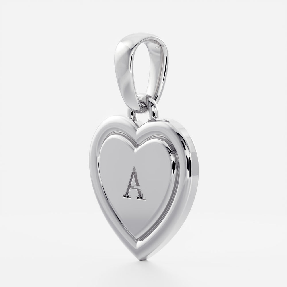
                      
                        The Signature Heart Letter Pendant
                      
                    