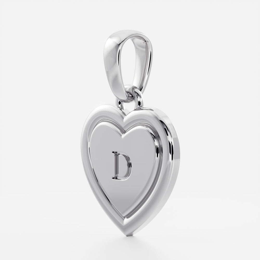 
                      
                        The Signature Heart Letter Pendant
                      
                    