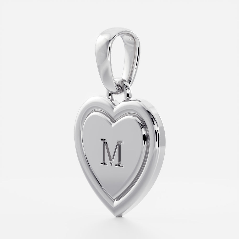 
                      
                        The Signature Heart Letter Pendant
                      
                    
