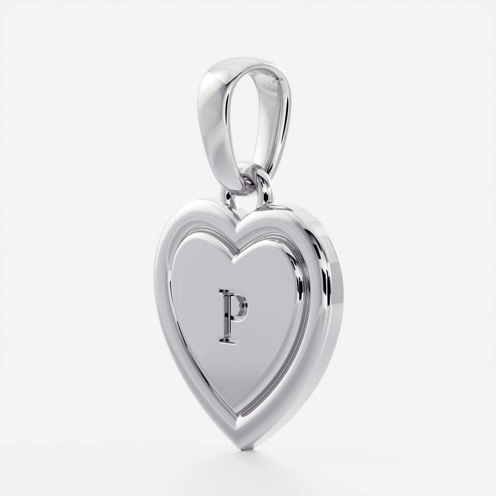 
                      
                        The Signature Heart Letter Pendant
                      
                    