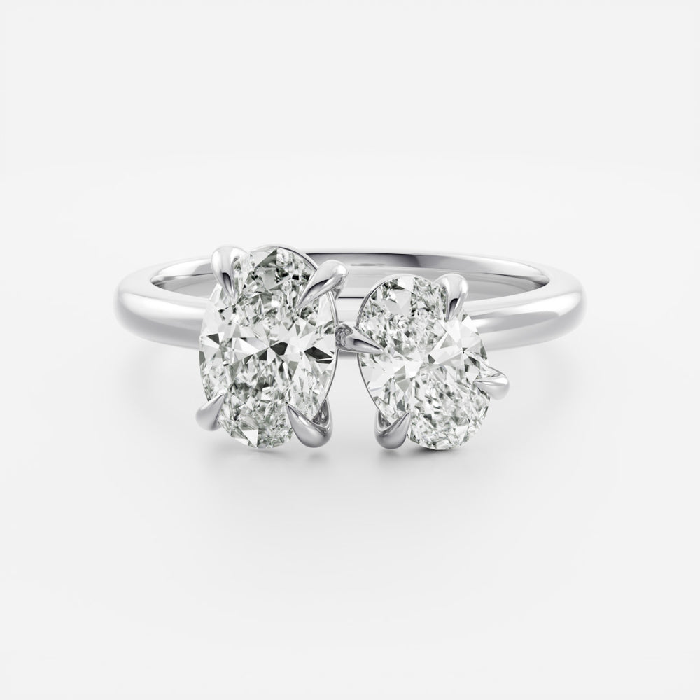 
                      
                        The Luise Ring - Oval Toi et Moi
                      
                    