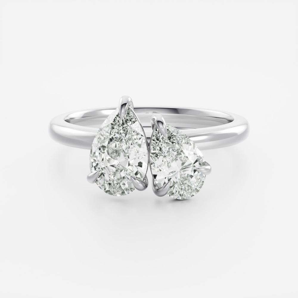 
                      
                        The Sophia Ring - Pear Toi et Moi
                      
                    