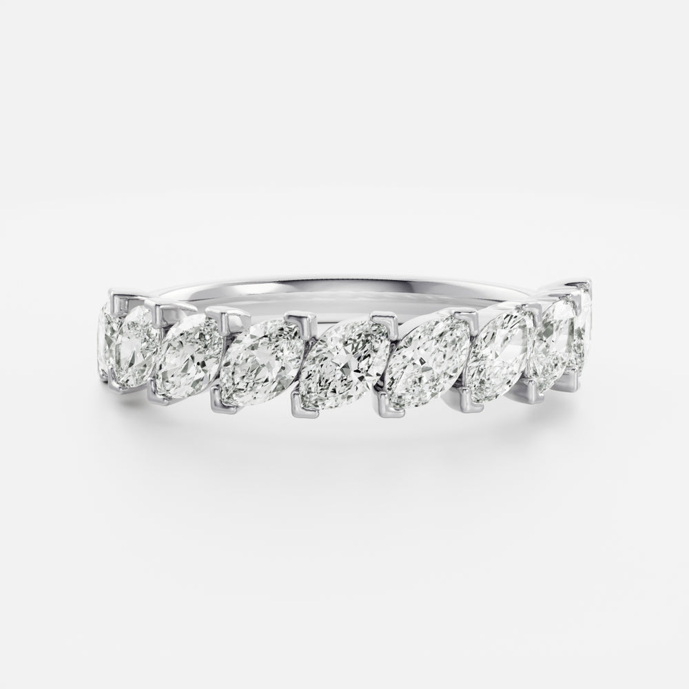 
                      
                        The Saphira Ring - Slanted Marquise Ceremonial Ring
                      
                    