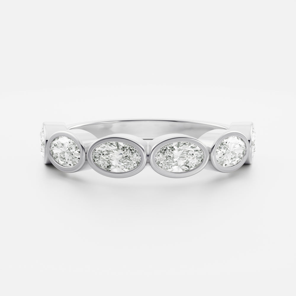 
                      
                        The Harper Ring - Horizontal Oval Bezel Ceremonial Ring
                      
                    