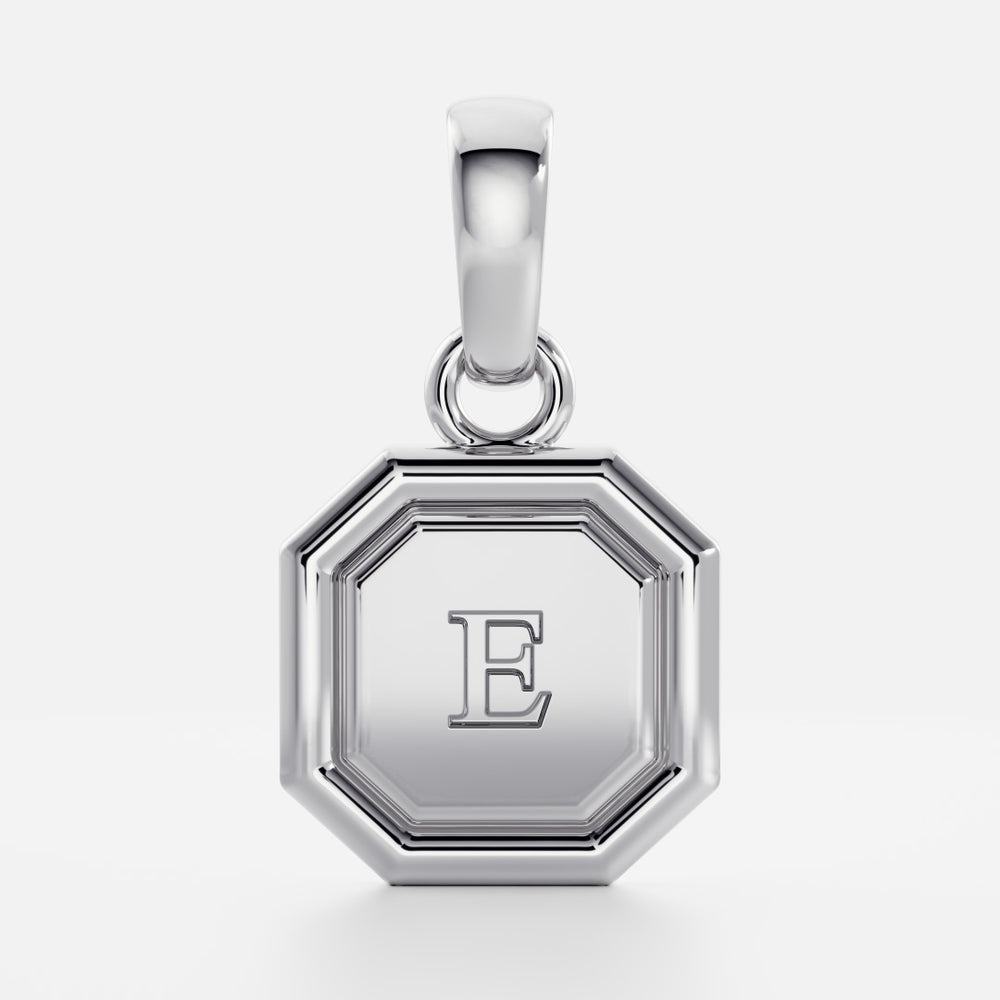 
                      
                        The Signature Octagon Letter Pendant
                      
                    