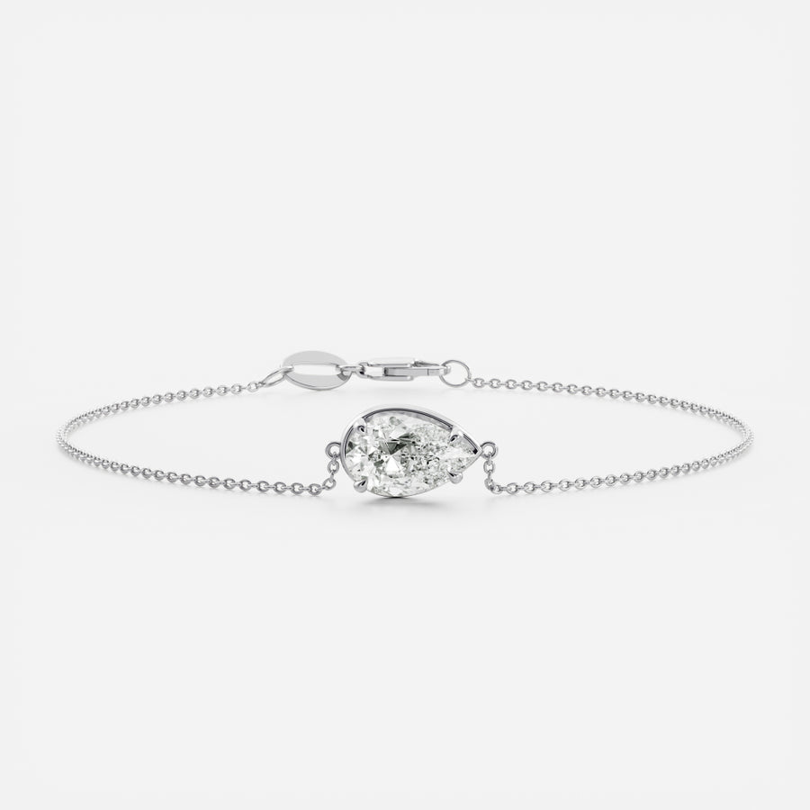 The Mara Pear Georgian Bracelet