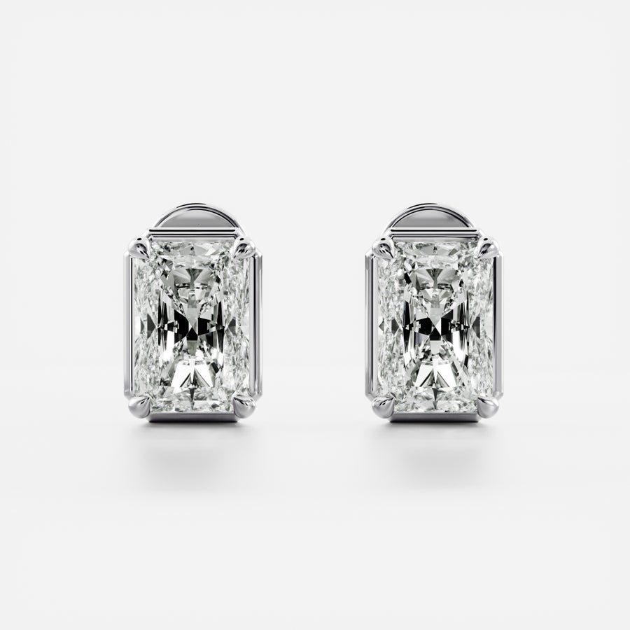 The Mara Earrings - Radiant Georgian Studs