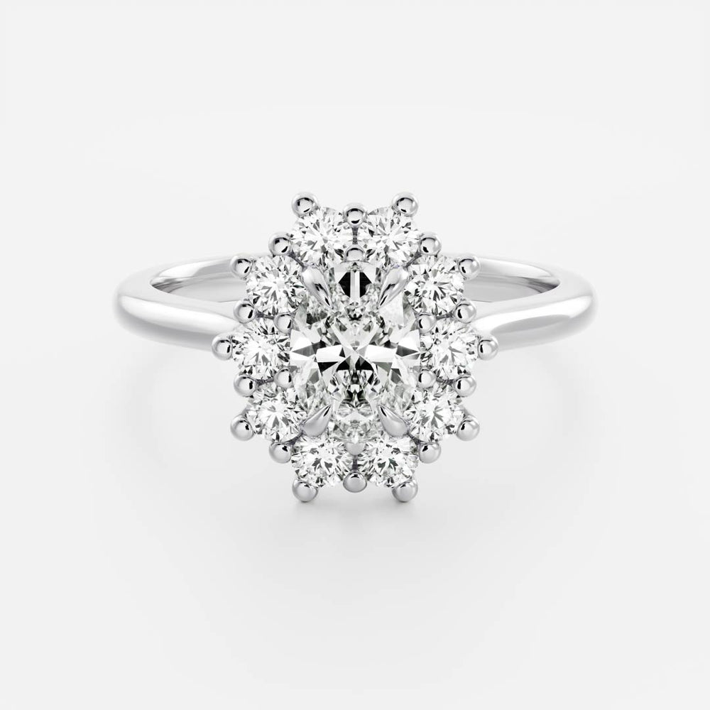 
                      
                        The Eloise Ring - Oval Antique Halo
                      
                    