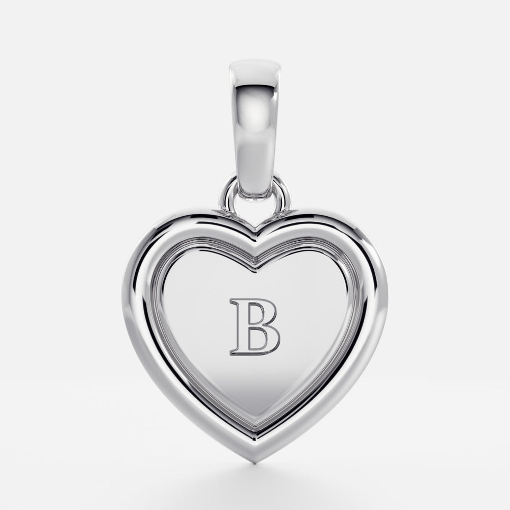 
                      
                        The Signature Heart Letter Pendant
                      
                    