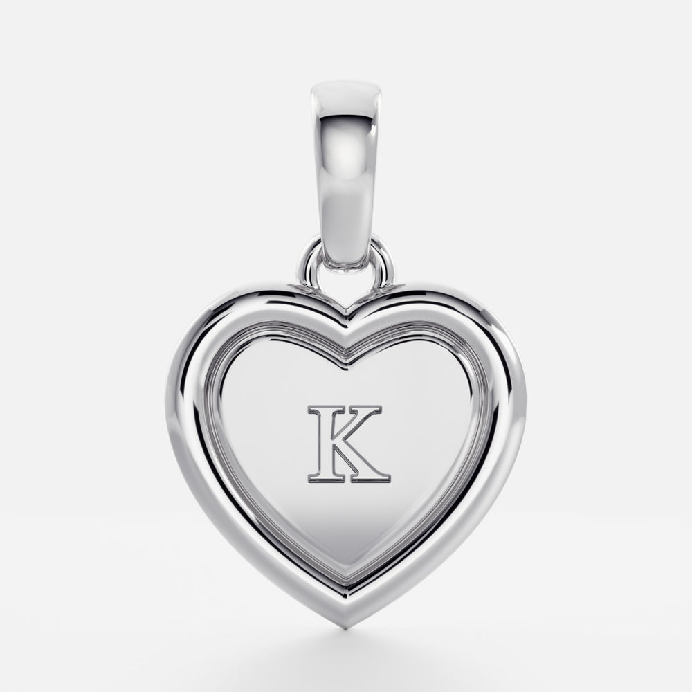 
                      
                        The Signature Heart Letter Pendant
                      
                    