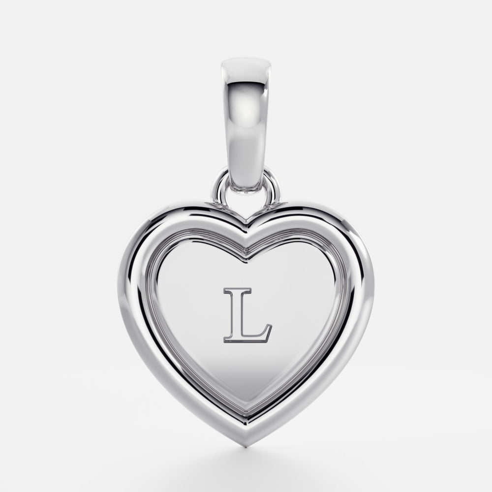 
                      
                        The Signature Heart Letter Pendant
                      
                    