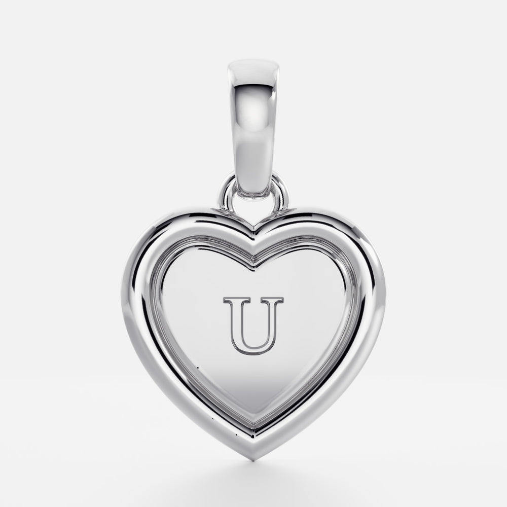 
                      
                        The Signature Heart Letter Pendant
                      
                    
