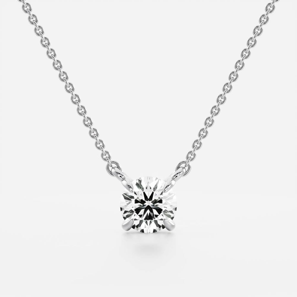 
                      
                        The Iris Necklace - Round Pendant
                      
                    