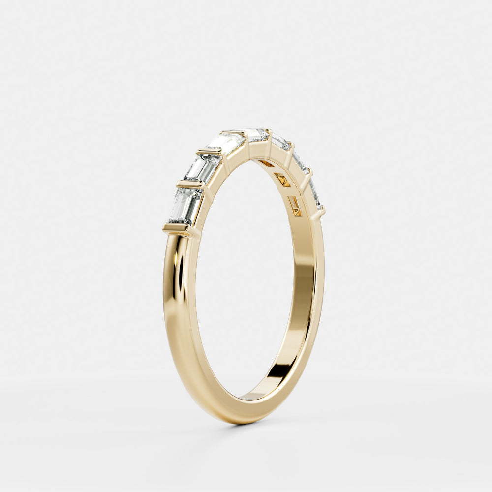 
                      
                        The Noemie Ring - Baguette Wedding Band
                      
                    