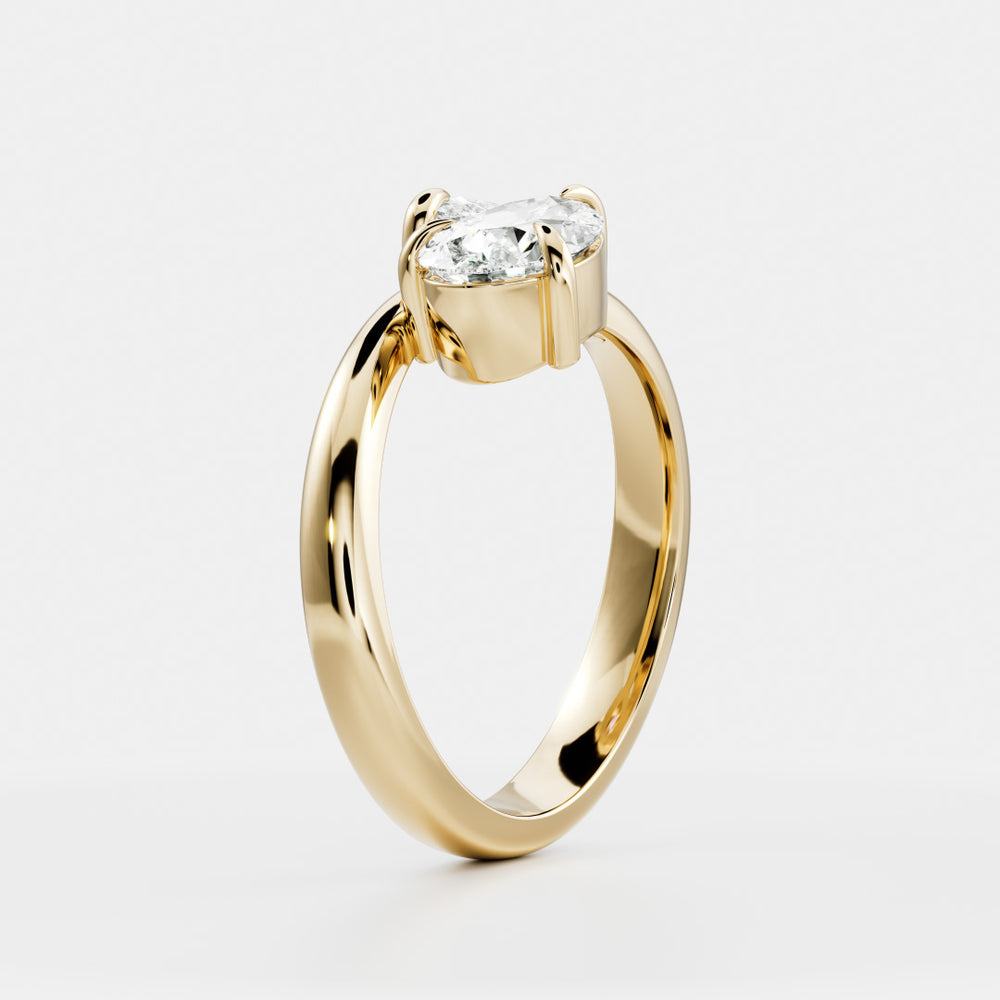 
                      
                        The Isabeau Ring - Twisted Pear Toi et Moi
                      
                    