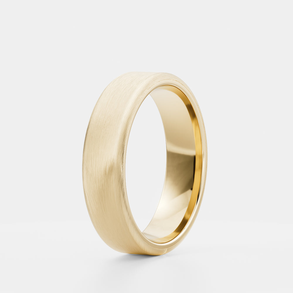 
                      
                        The Arlo Ring - Brushed Soft Chamfered Edge Men’s Ceremonial Band
                      
                    