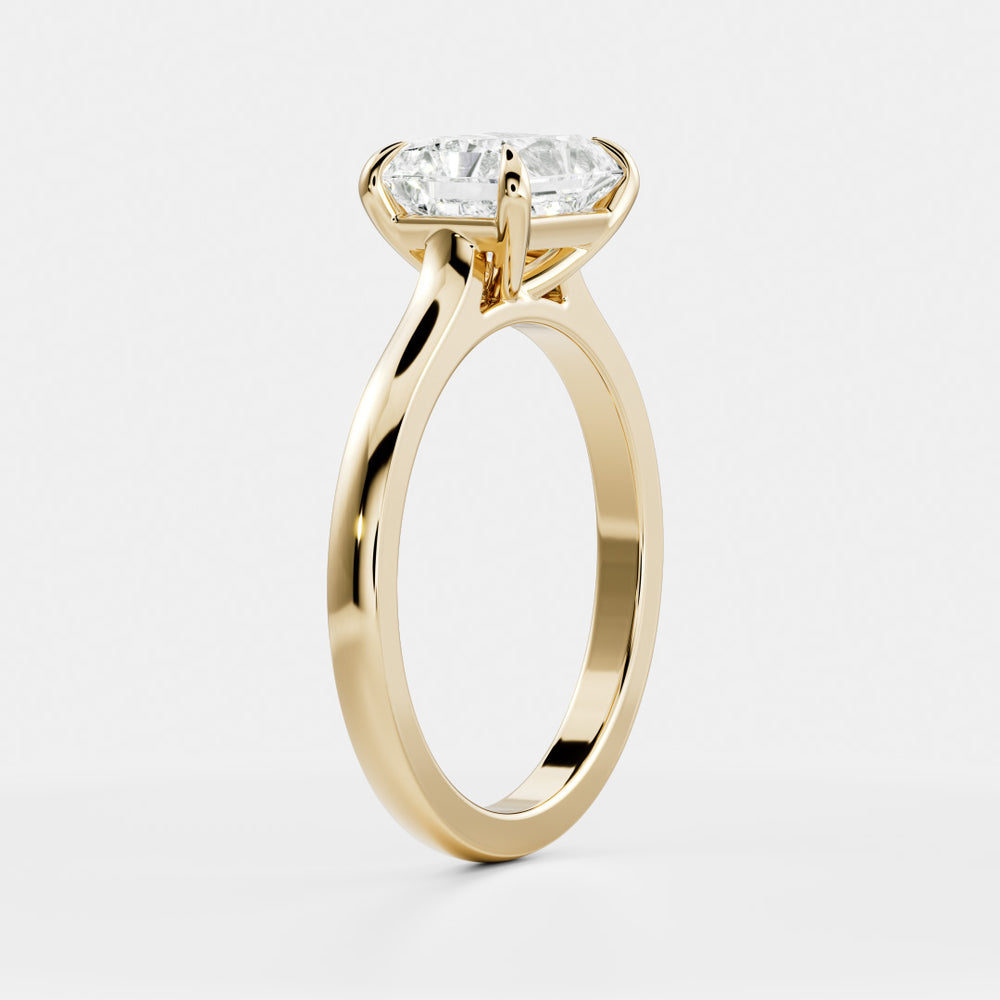
                      
                        The Vienna Ring -  East-West Radiant Cathedral Solitaire
                      
                    