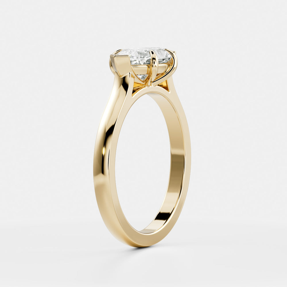 
                      
                        The Arie Ring - East-West Marquise Cathedral Solitaire
                      
                    
