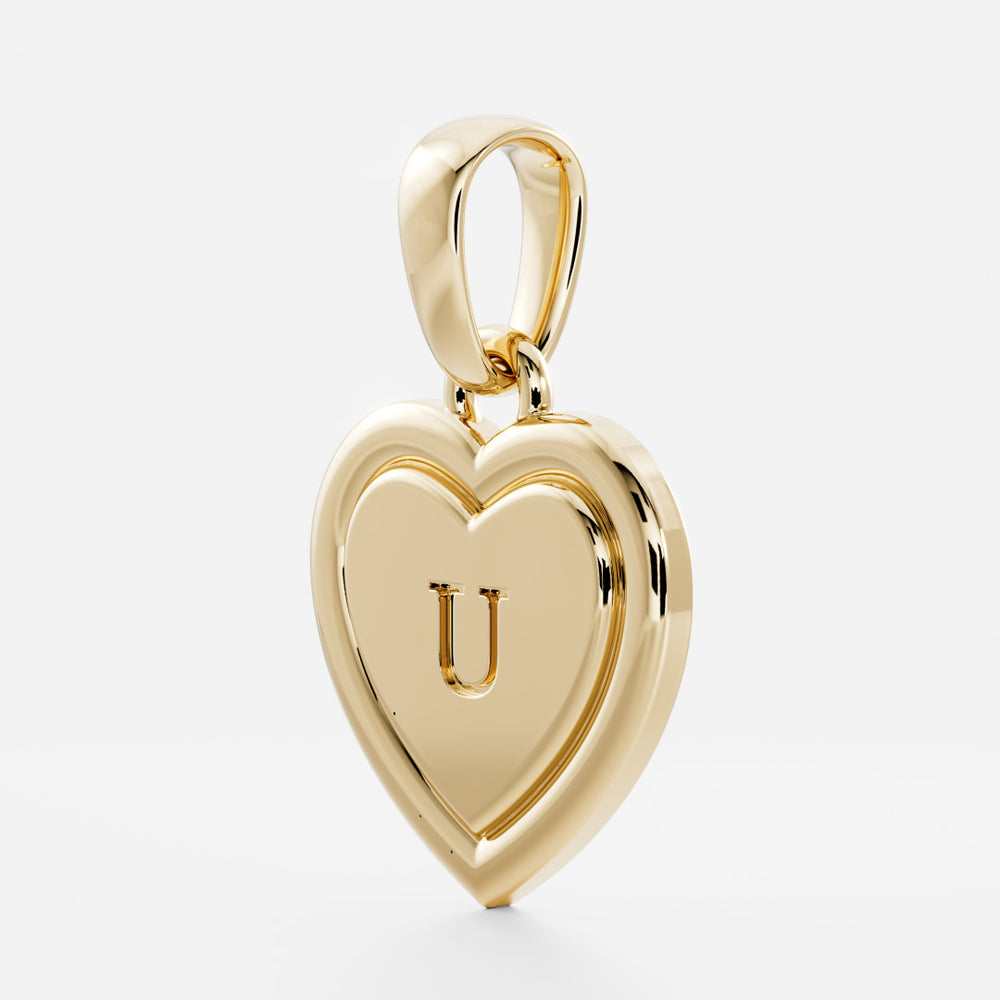 
                      
                        The Signature Heart Letter Pendant
                      
                    
