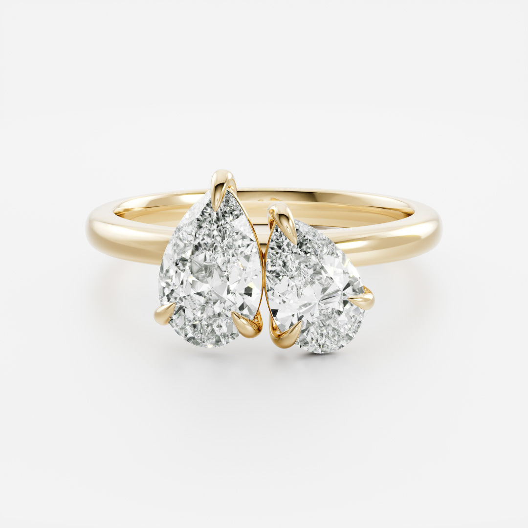 The Sophia Ring - Pear Toi et Moi
