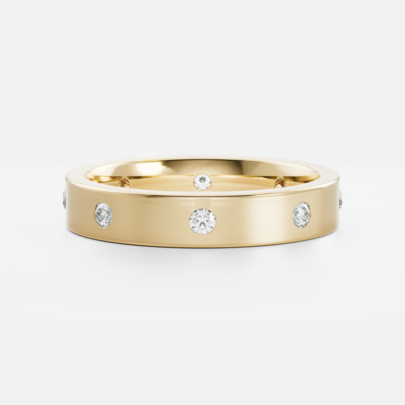 The Lira Ring - Inset Statement Ceremonial Ring