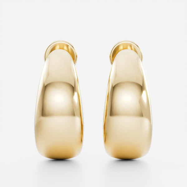The Zara Earrings - Signature Statement Hoops
