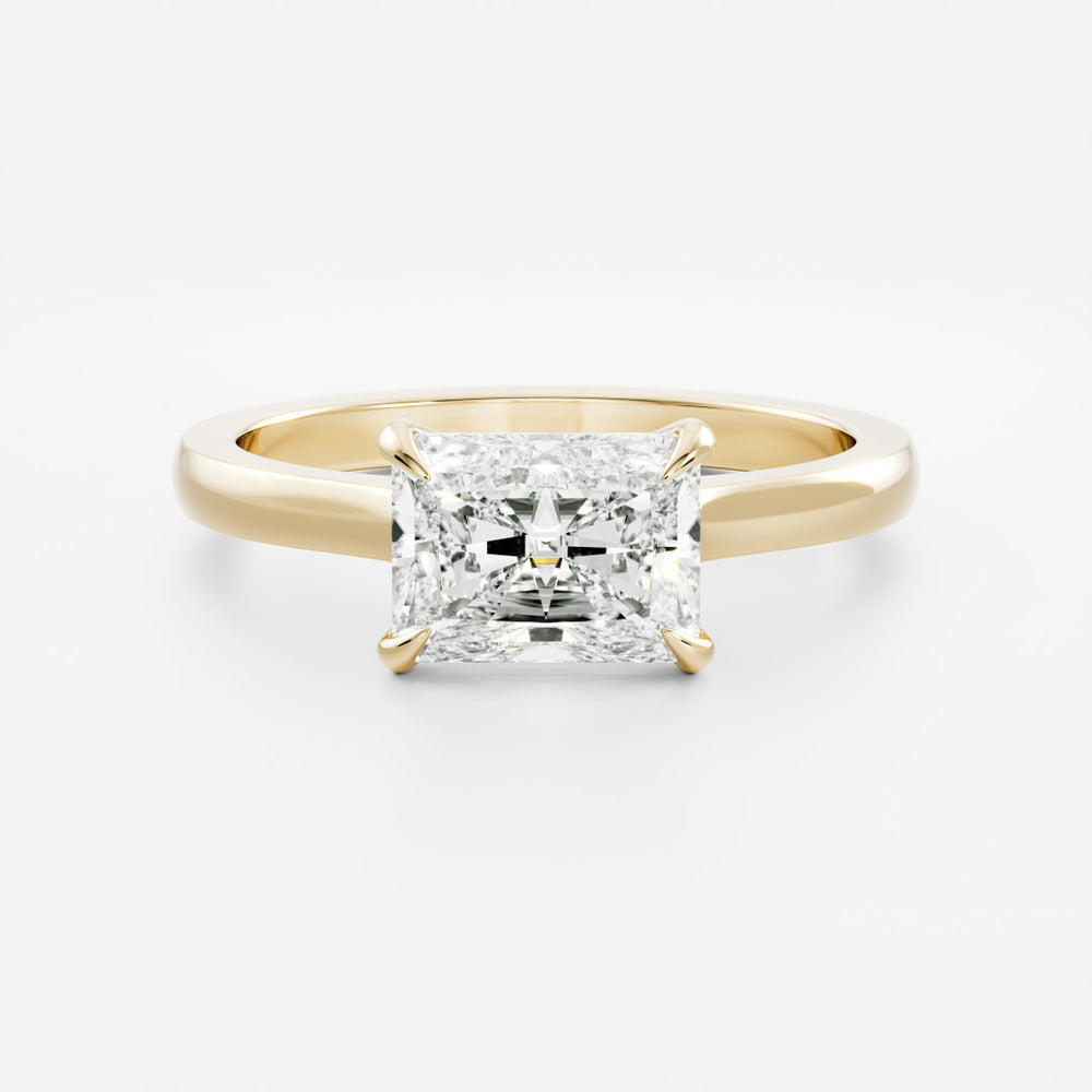 
                      
                        The Vienna Ring -  East-West Radiant Cathedral Solitaire
                      
                    