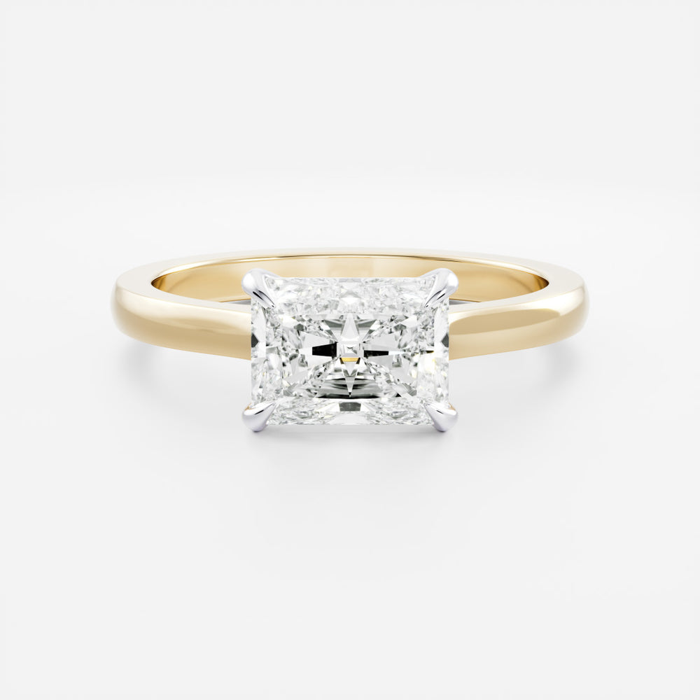 
                      
                        The Vienna Ring -  East-West Radiant Cathedral Solitaire
                      
                    