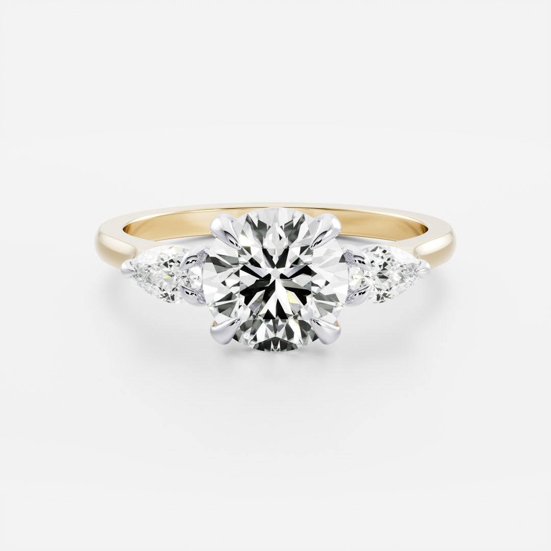 The Florence Ring - Round and Pear Trilogy