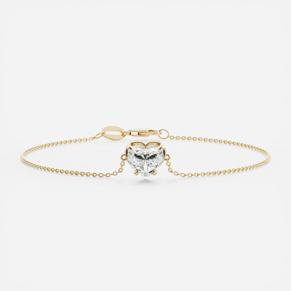 The Mara Heart Georgian Bracelet