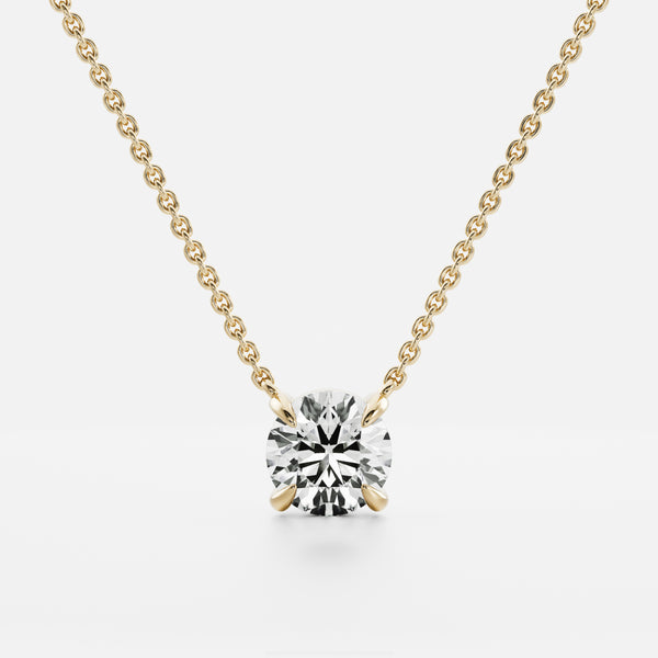 The Iris Necklace - Round Pendant