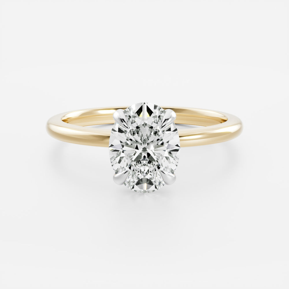 
                      
                        The Luise Ring - Oval Solitaire
                      
                    