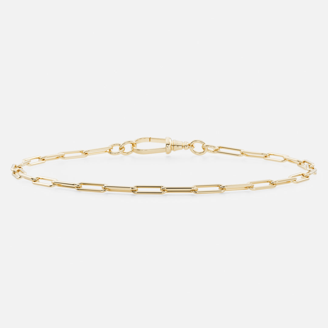 The Fine Paperclip Bracelet