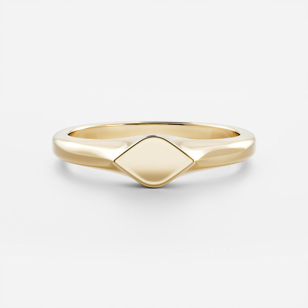 The Cleo Ring - Signature Marquise Petite Signet