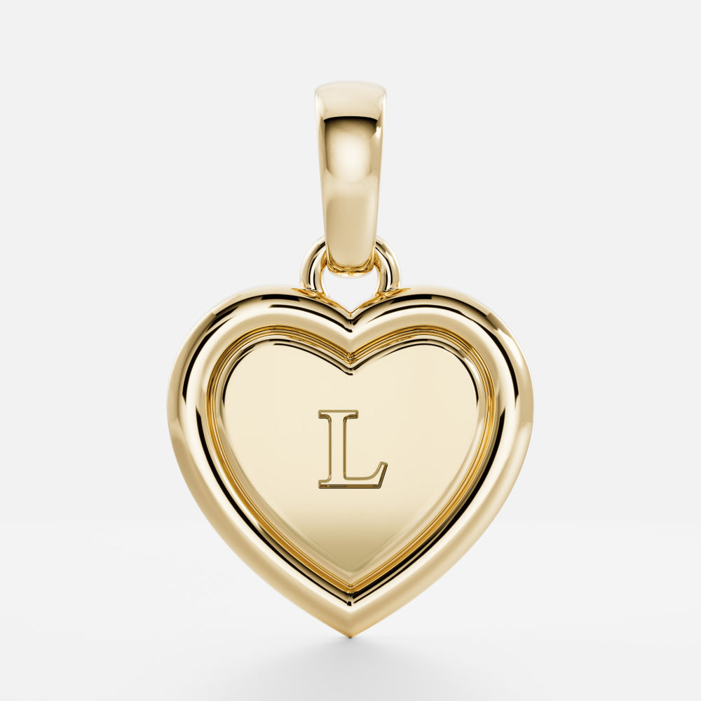 
                      
                        The Signature Heart Letter Pendant
                      
                    