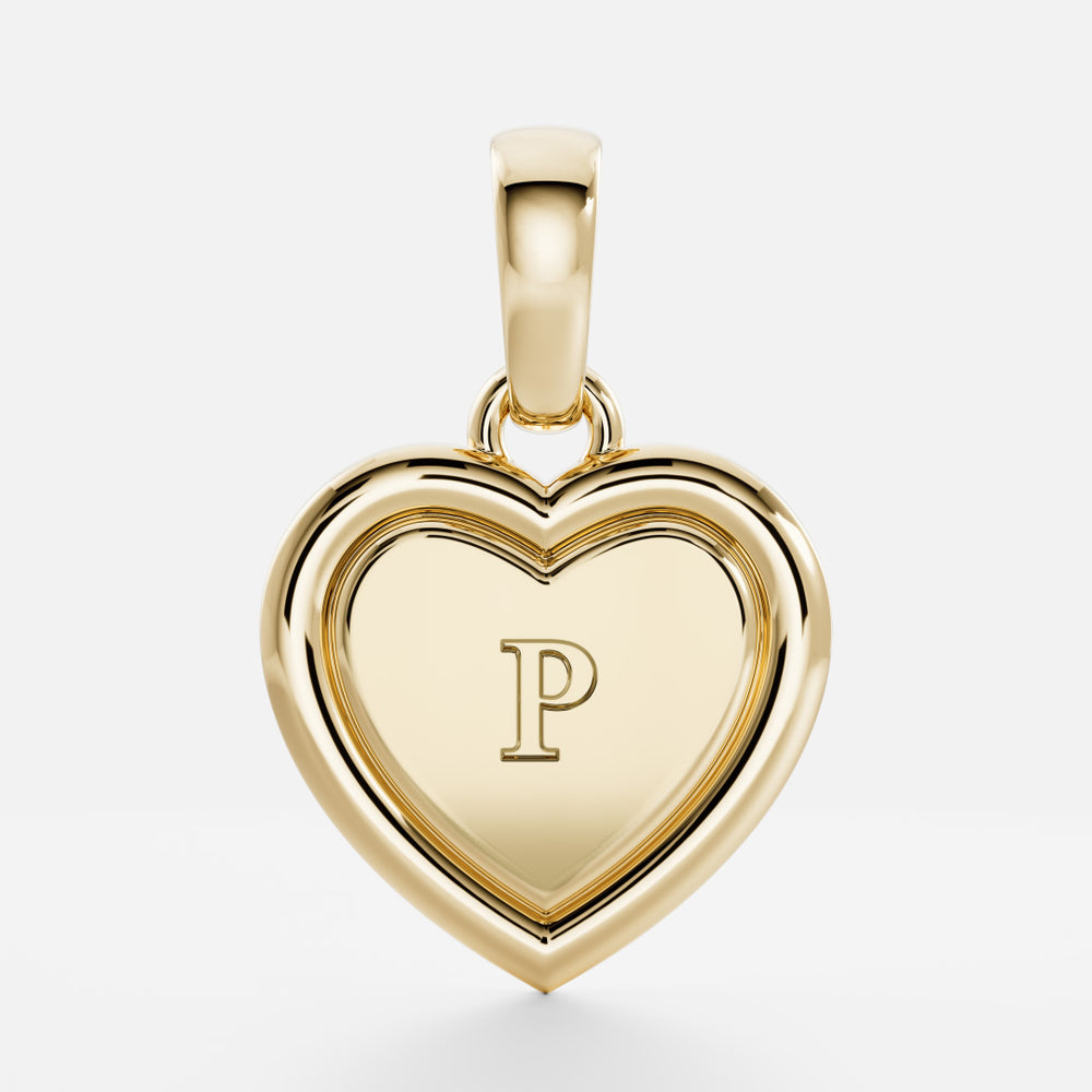 
                      
                        The Signature Heart Letter Pendant
                      
                    