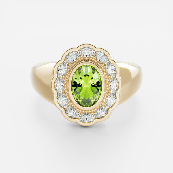 The Sovereign Signet - Peridot (August)