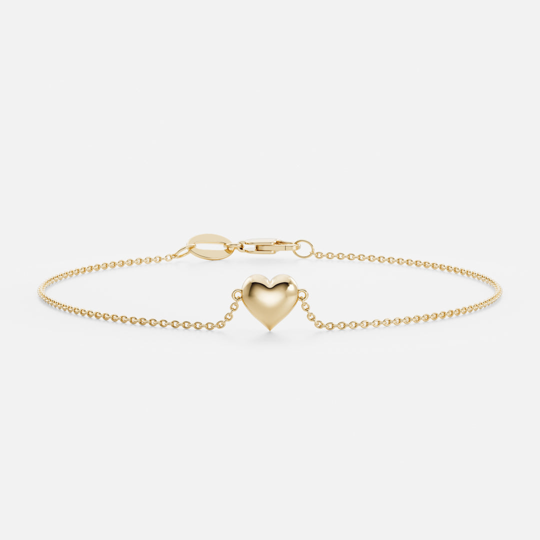The Contour Heart Bracelet