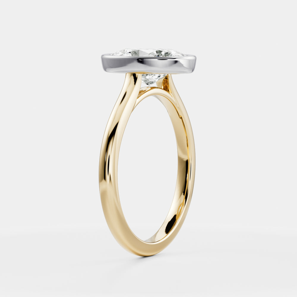 
                      
                        The Luise Ring® - Oval Bezel Solitaire
                      
                    
