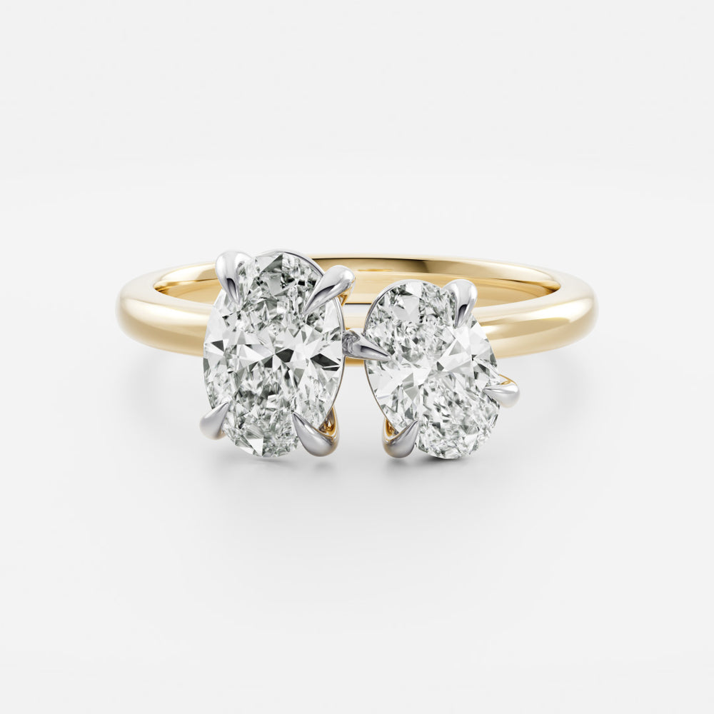 
                      
                        The Luise Ring - Oval Toi et Moi
                      
                    