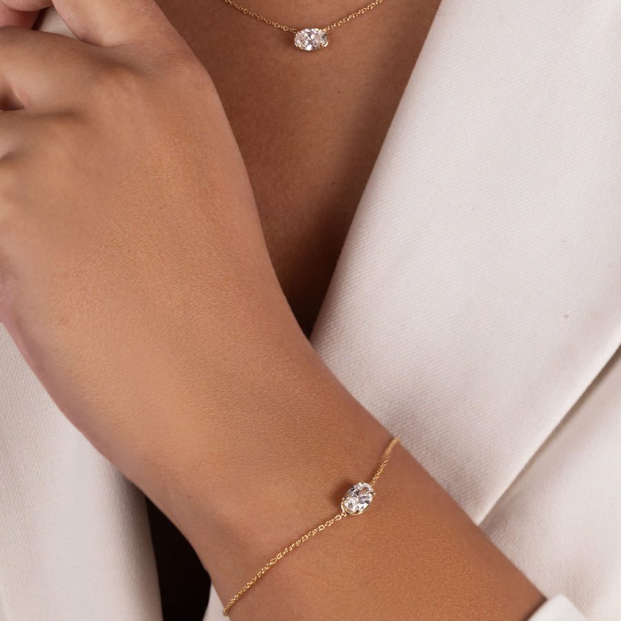 The Mara Oval Georgian Bracelet